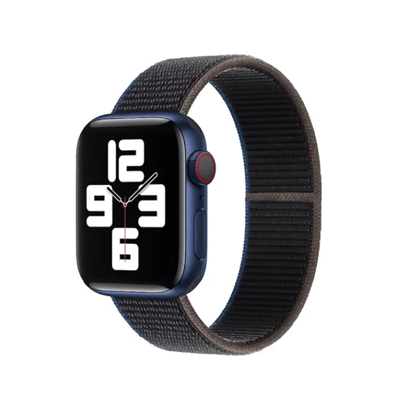 Apple Watch 42mm KRD-03 Hasır Kordon - Resim 12