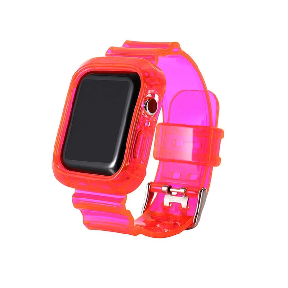 Apple Watch 38mm KRD-27 Silikon Kordon - Resim 7
