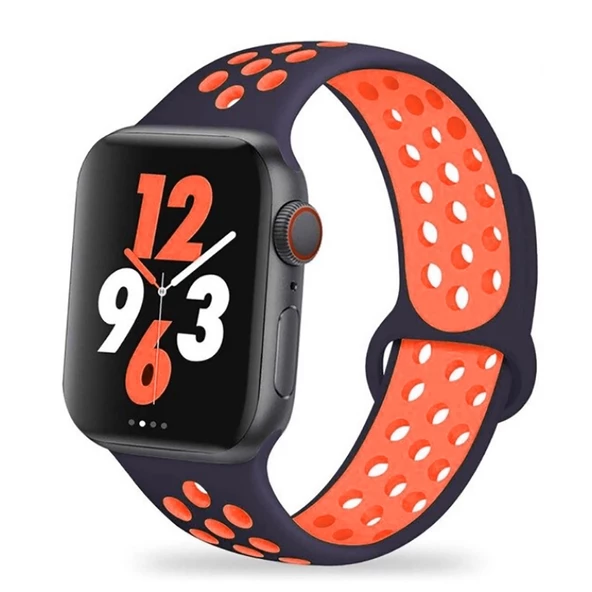 Apple Watch 40mm KRD-02 Silikon Kordon - Resim 10