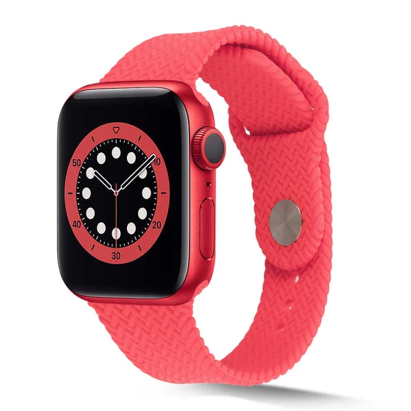 Apple Watch 42mm KRD-37 Silikon Kordon - Resim 8