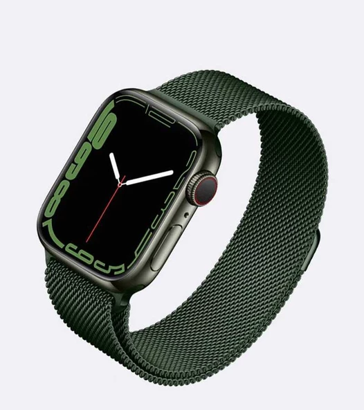 Apple Watch 7 41mm KRD-01 Metal Kordon - Resim 2