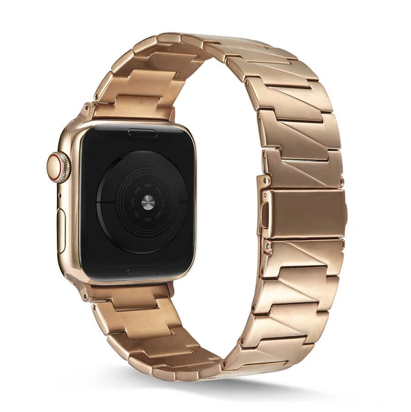 Apple Watch 44mm KRD-48 Metal Kordon - Resim 8