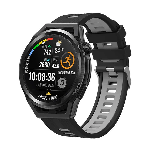 Huawei GT2 42mm KRD-55 Silikon Kordon - Resim 5