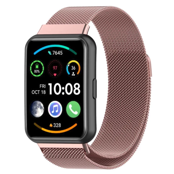 Huawei Watch Fit 2 KRD-01 Metal Kordon - Resim 5