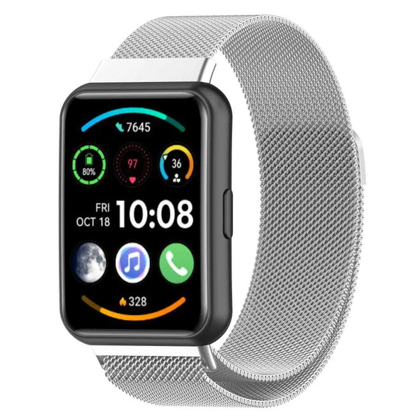 Huawei Watch Fit 2 KRD-01 Metal Kordon - Resim 3