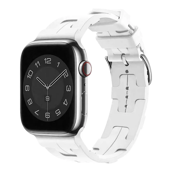 Apple Watch 44mm KRD-92 Silikon Kordon - Resim 8