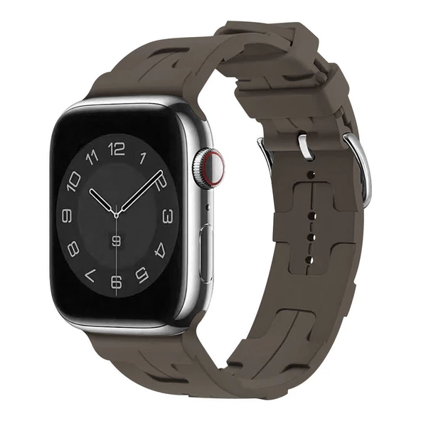 Apple Watch 42mm KRD-92 Silikon Kordon - Resim 3