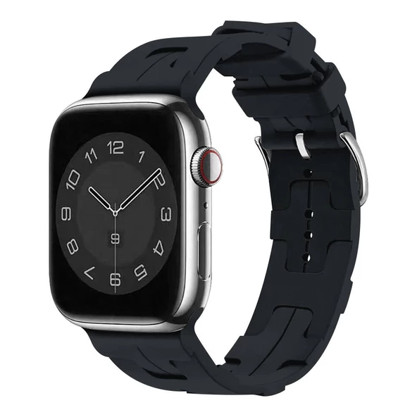 Apple Watch 42mm KRD-92 Silikon Kordon - Resim 4
