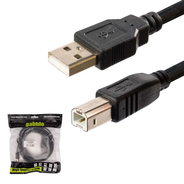 GABBLE GAB-YK05 USB YAZICI KABLOSU 5MT (AVD-374) ürün görseli 1
