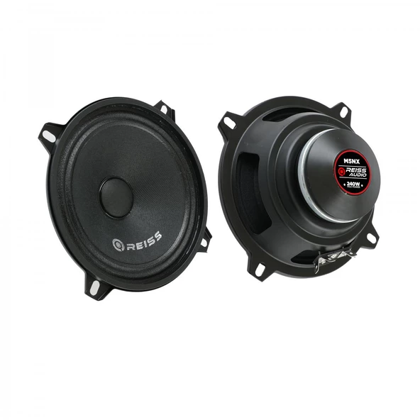 Reiss RS-M5NX 13 cm Neodyum Özel Mıknatıs Oto Midrange Hoparlör Çifti 480WAT-160W Rms ürün görseli 1