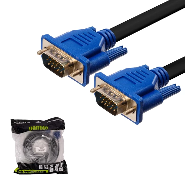 GABBLE GAB-VGA410 VGA 3+4 LUX KABLO 10MT (AVD-405) ürün görseli 1