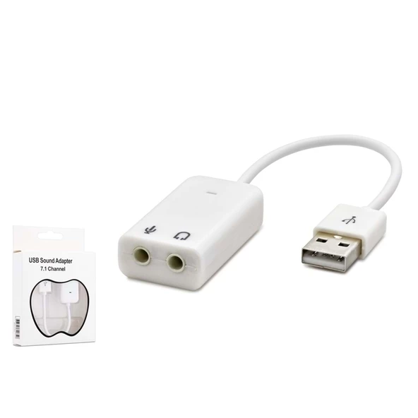 GABBLE GAB-USC61 USB SES 7.1 ÇEVİRİCİ KABLOLU (C-39) ürün görseli 1