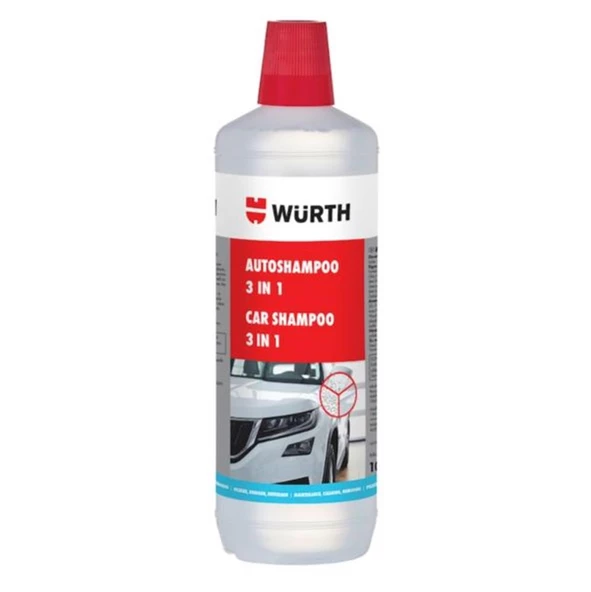 Würt 3 etkili Araç Şampuanı 1Lt (0893012002028 6 ) ürün görseli 1