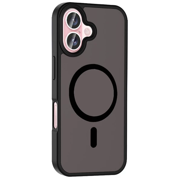 Gpack Apple iPhone 16 Kılıf Magsafeli Mat Arka Yüzey Sio Kapak ürün görseli 1