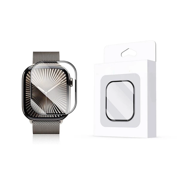 Gpack Apple Watch 10 42mm Uyumlu Ppma Ekran Koruma Siyah ürün görseli 1