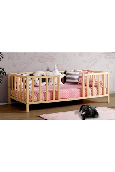 KÖŞK MOBİLYA Montessori Yatak Ortadan Giriş Model - Resim 4