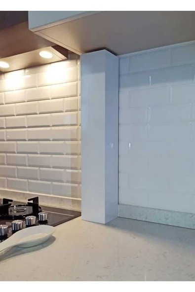 KÖŞK MOBİLYA Doğalgaz Borusu Gizleme MDF Doğalgaz Süsü Özel Üretim (SORU SOR KISMINDAN YÜKSEKLİK ÖLÇÜSÜ VERİNİZ) ürün görseli 1