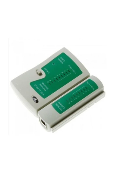 Rj45 Rj11 Rj12 Uyumlu Kablo Test Cihazı Cat5 Cat6 Lan Kablosu ürün görseli 1