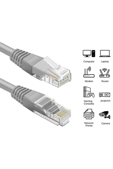 30 Metre 30mt M Internet Kablosu Kalın Cat6 ürün görseli 1