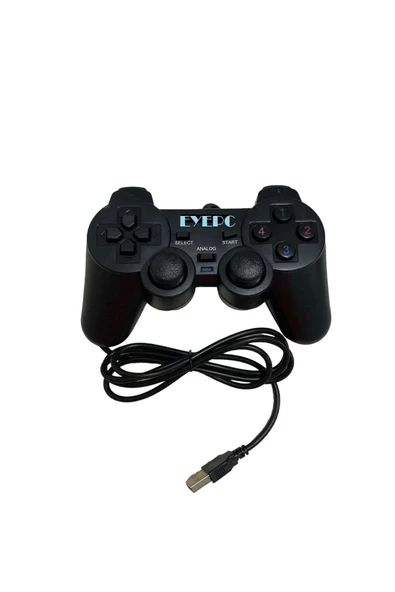Titreşimli Usb Joystick Gamepad Oyun Kolu Pc Bilgisayar Laptop Uyumlu ürün görseli 1
