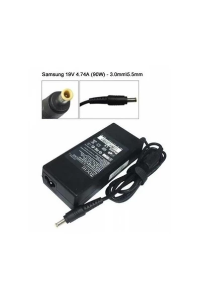 MUADİL  Samsung 19v-4.74a (5.5 X 3.0) Notebook Adaptör Şarj Aleti ürün görseli 1