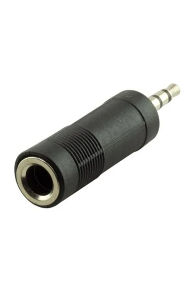 3.5 Mm St E/1 Dişi6.3 Mm Jack (6.3 Mm-3.5mm Düşürücü) ürün görseli 1