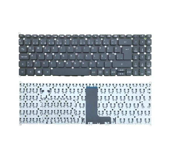 Acer Aspire NX.HENEY.001 Klavye Tuş Takımı Siyah TR ürün görseli 1