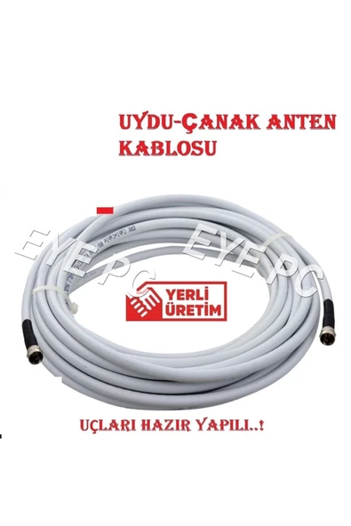 25 M 25 Metre Uydu Çanak Anten Lnb Sinyal Kablosu ürün görseli 1