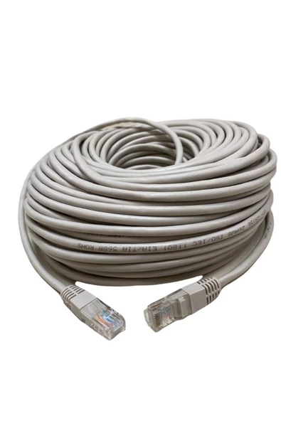 100 Mt 100 Metre 100 M Cat 6 Internet Ağ Modem Pc Laptop Tv Projeksiyon Ara Kablosu ürün görseli 1