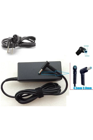 Hp Elitebook Uyumlu 830 G5 Adaptör Şarz Laptop Şarj Aleti Cihazı Adaptör Mavi Uç 19.5 Volt 3.34a ürün görseli 1
