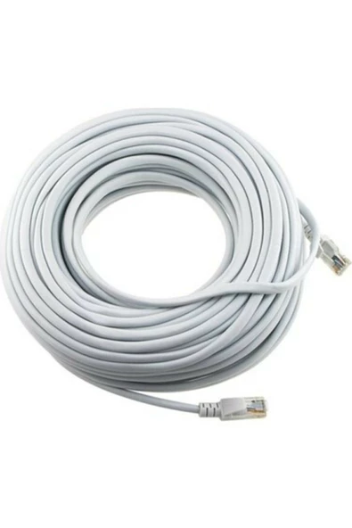 Modem Bilgisayar Arası Yüz 100mt 100 Mt 100 Metre Internet Ethernet Cat6 Kablo Uçlar Hazır ürün görseli 1