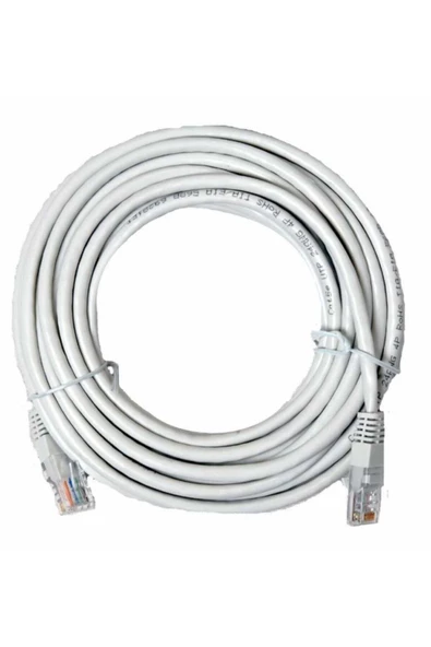 10mt 10 Metre Internet Ethernet Pc Modem Bilgisayar Arası Cat5 Bakır Kablo ürün görseli 1