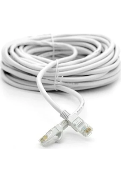 Cat 6 80 Metre Bilgisayar Modem Arası Uçları Takılı Kablo Garantili ürün görseli 1