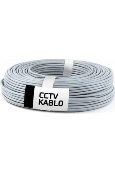 35 Metre Ahd Ve Analog Kamera Kablosu Cctv 2+1 ürün görseli 1