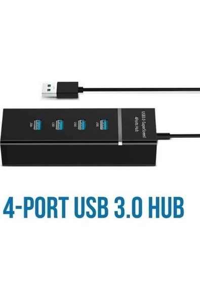 4 Port Usb 3.0 Çoğaltıcı Çoklayıcı Hub Adaptör Switch ürün görseli 1