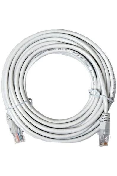 30 Metre Cat 5 Kablo Adsl Modem Tv Veya Modem Pc Bilgisayar Arası ürün görseli 1