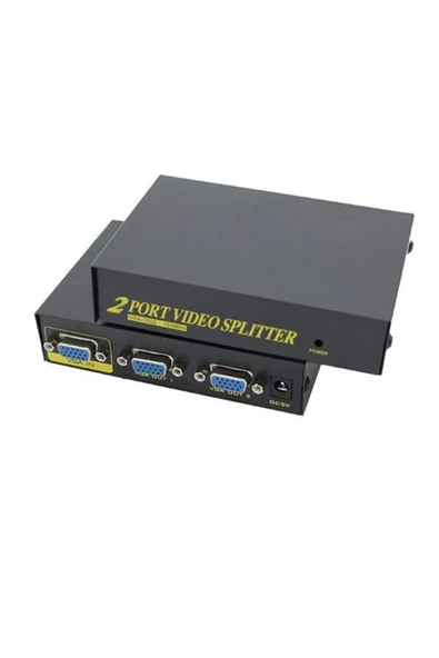 2 Li Vga Çoklayıcı 250 Mhz 1 Pc 2 Monitör Otomatik Aynı Anda Aktarım Garantili Class Vs 122 ürün görseli 1