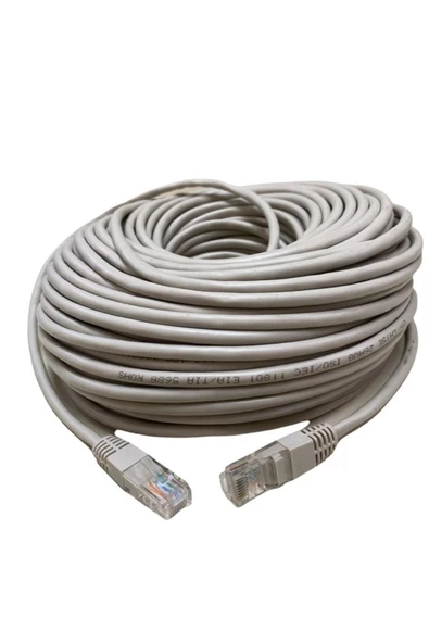Cat6 Kablo 30 Metre Ethernet Adsl Internet Patch 30 Mt Cat 6 ürün görseli 1