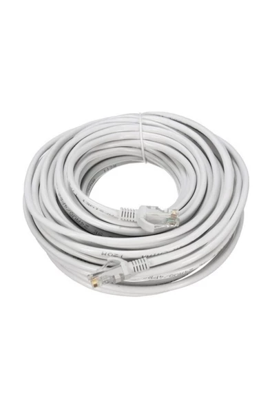 10mt 10 Metre Cat5 Modem Ile Led Smart Tv Arası Internet Ethernet Kablosu ürün görseli 1