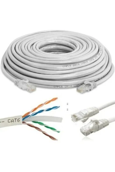 55 Metre Internet Kablosu Cat 6 ürün görseli 1