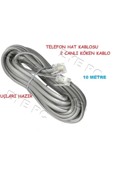 10 Metre Adsl Vdsl Ofis Ev Içi Kablo ürün görseli 1