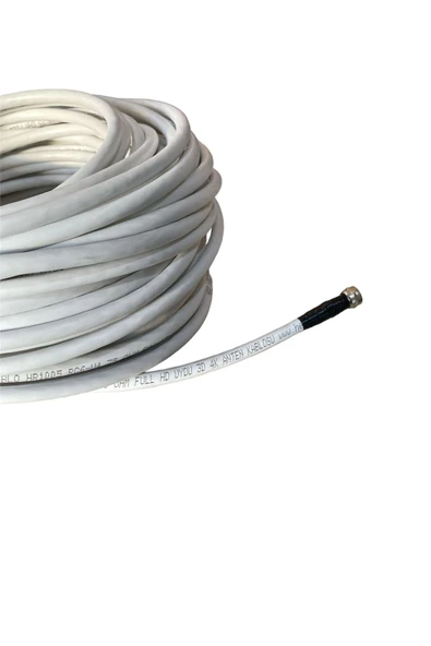 30 Metre Rg U4 Uclari Hazir Yapili Uydu Anten Çanak Lnb Kablosu ürün görseli 1