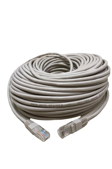 50 Metre Internet Kablosu Cat 6 Kalın Sağlam Kablo ürün görseli 1