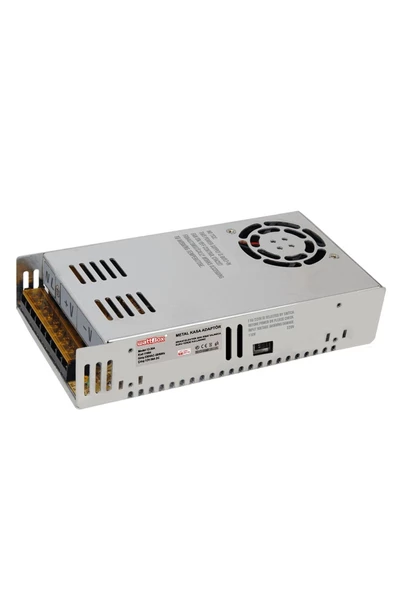 Adaptör 12v 30a Metal Kasa Fanlı ürün görseli 1