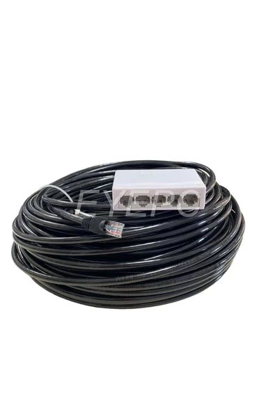 Port Hub Hup Çoğaltıcı Dağıtıcı 1 G iriş 4 Çıkış+2 Tane 5 Metre Kalın İnternet Kablosu Cat6 SYH ürün görseli 1