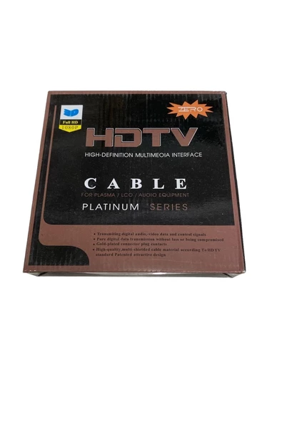 10 Mt Yassı Hd Hdmi Bilgisayar Uydu Mönitör Lcd Led Tv Kablosu 10 Metre ürün görseli 1