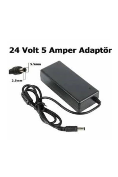 Alman Swazer Şarjlı Matkap Uyumlu 24 Volt 5 Amper Adaptör 24v 5a ürün görseli 1