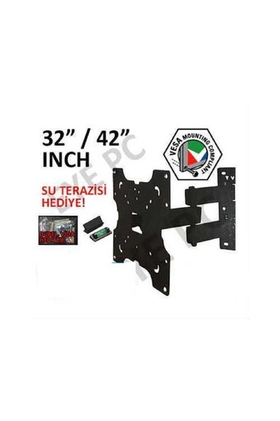 Philips Led Lcd Tv Uyumlu 39 40 42" Inç 99 102 106 Ekran Hareketli Askı Aparatı ürün görseli 1
