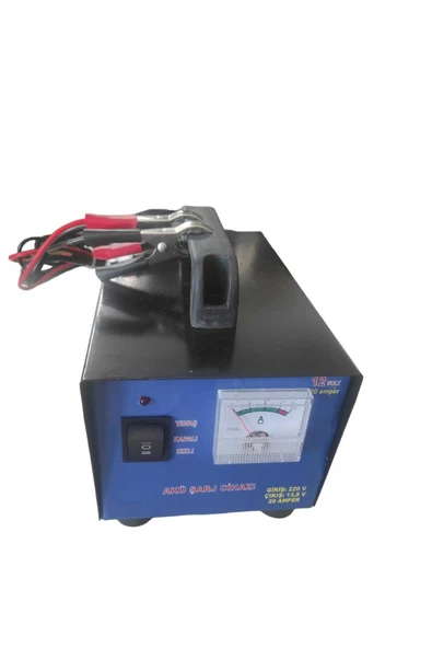 AKÜ ŞARJ CİHAZI 12 VOLT 20 AMPER - Resim 3