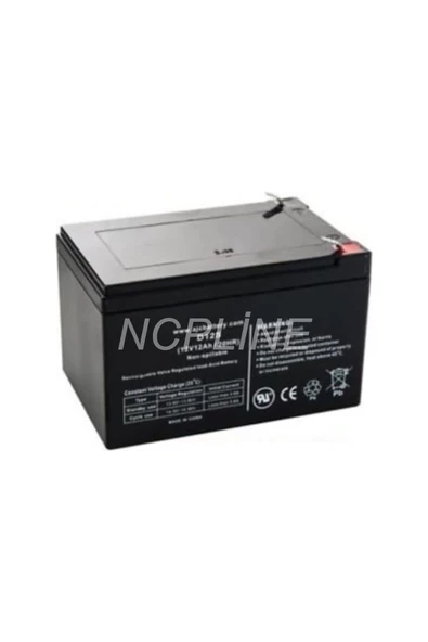 12 VOLT 9 AMPER AKÜ ürün görseli 1